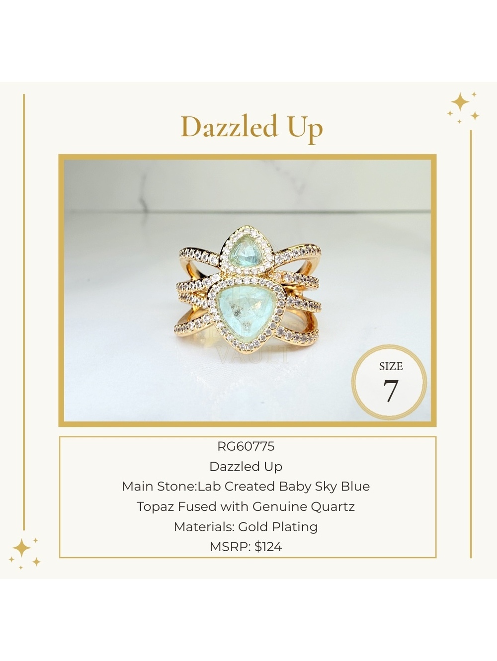 Dazzled Up - Size 7 - OG